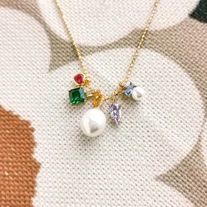 Kate Spade | Little Gem Charm | Gold Pendant Necklace